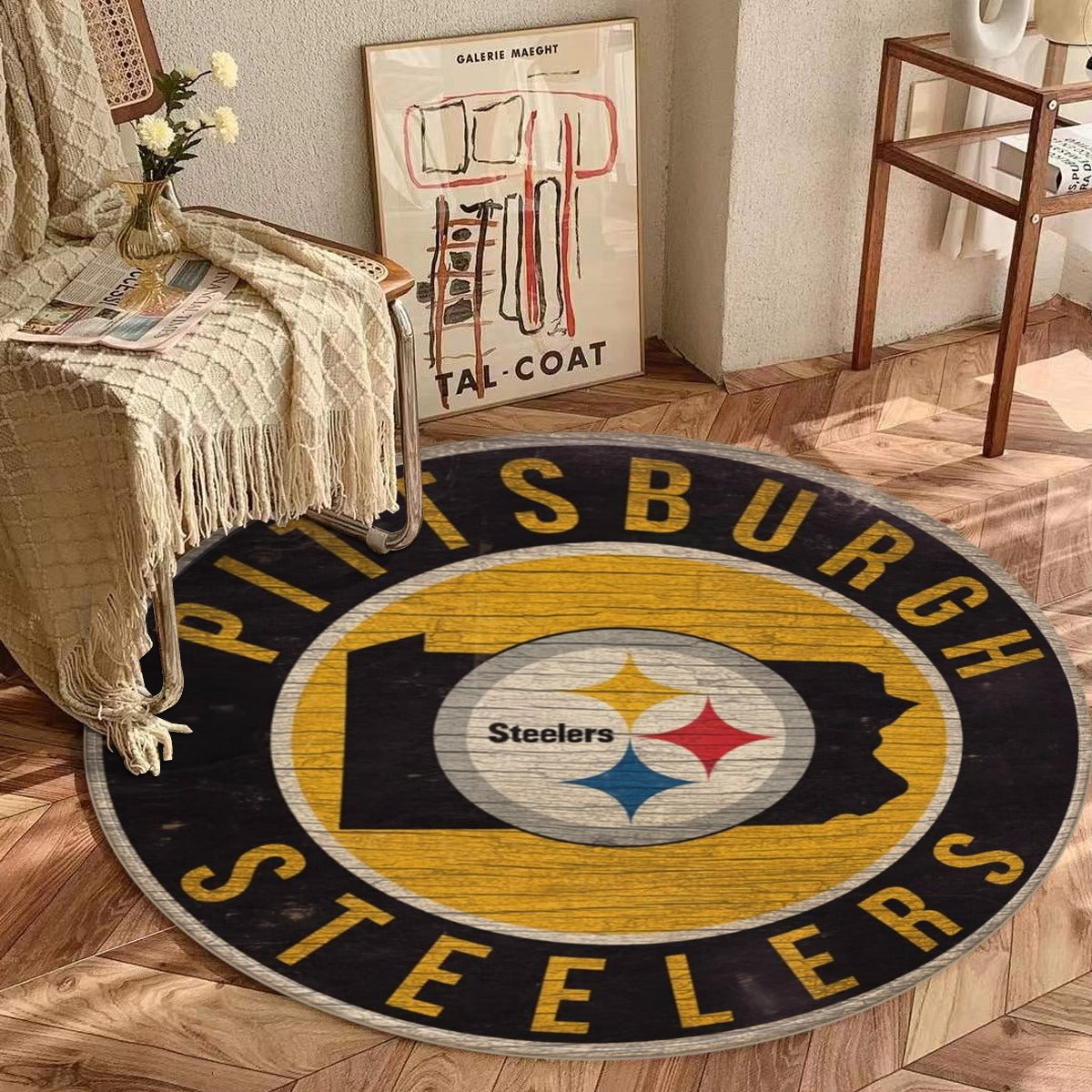Pittsburgh Steelers Foldable round mat