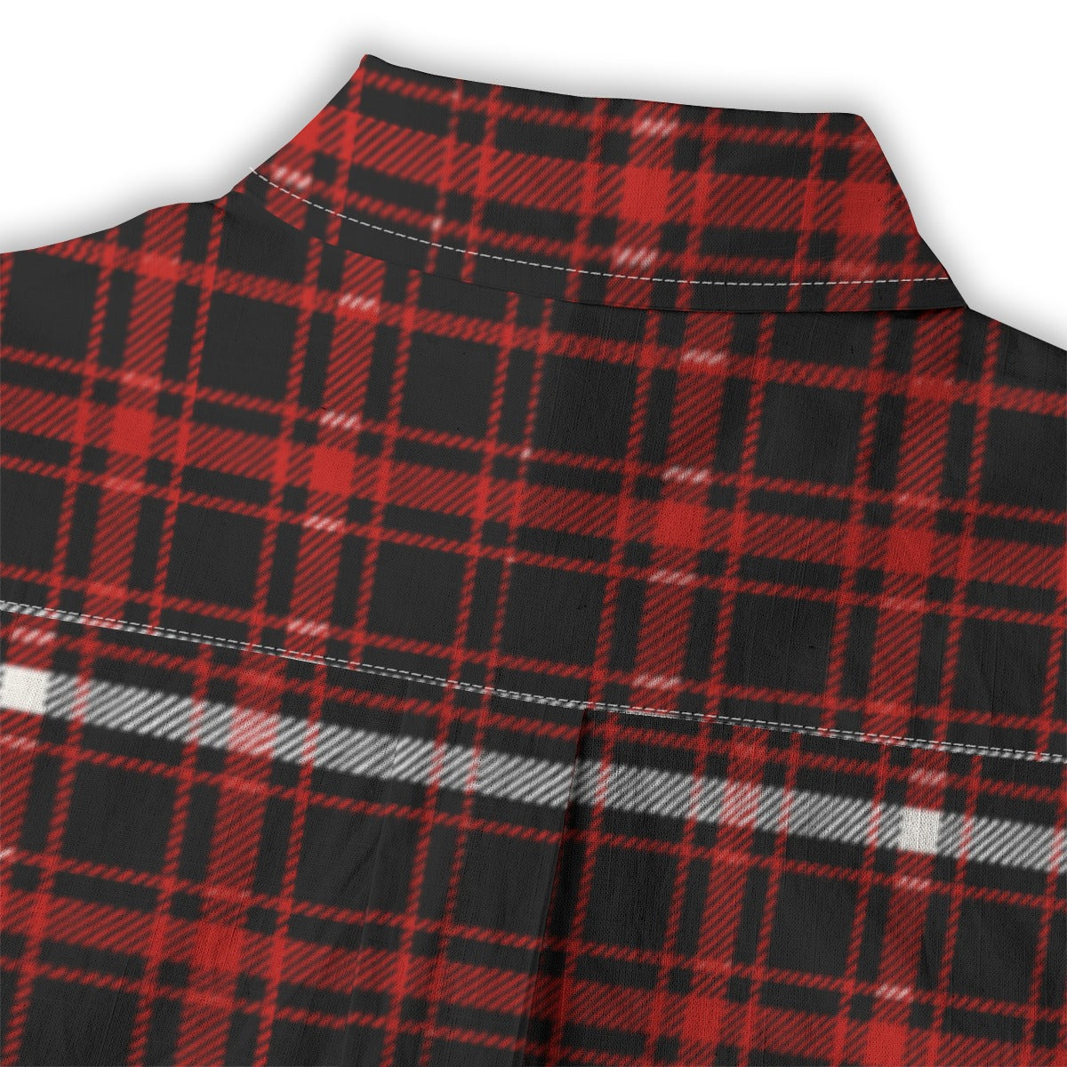 Nebraska Tartan Plaid Cornhuskers Women's Shirt | 125GSM Cotton