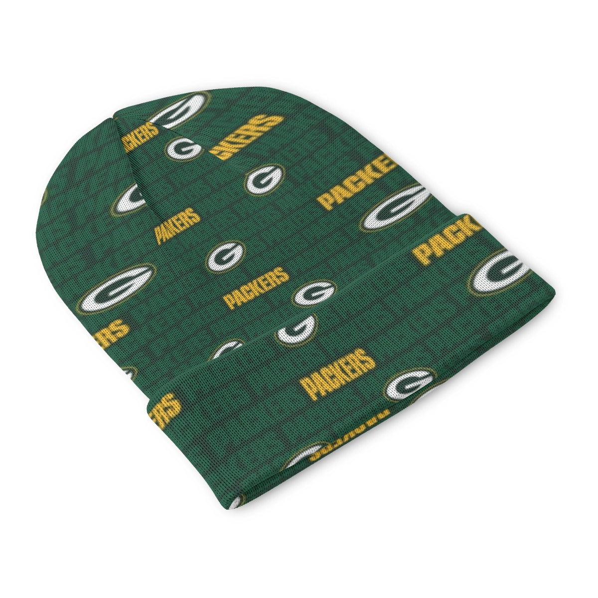 Green Bay Football Game Day All-Over Print Knitted Hat