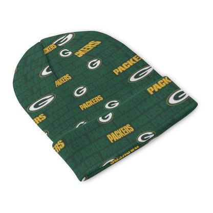 Green Bay Football Game Day All-Over Print Knitted Hat