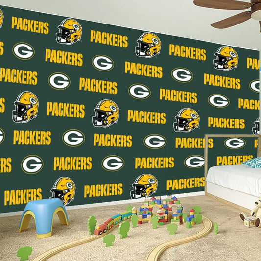Green Bay Football Game Day Over Size Wall Stickers