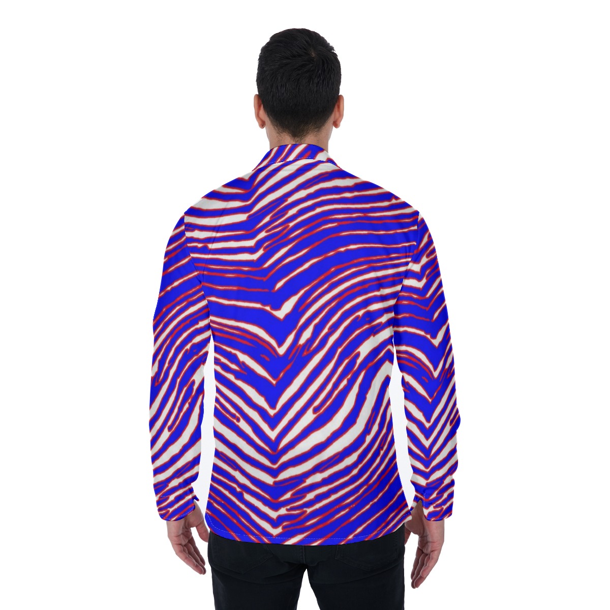 Buffalo Bills Zubaz Men's Long Sleeve Shirt