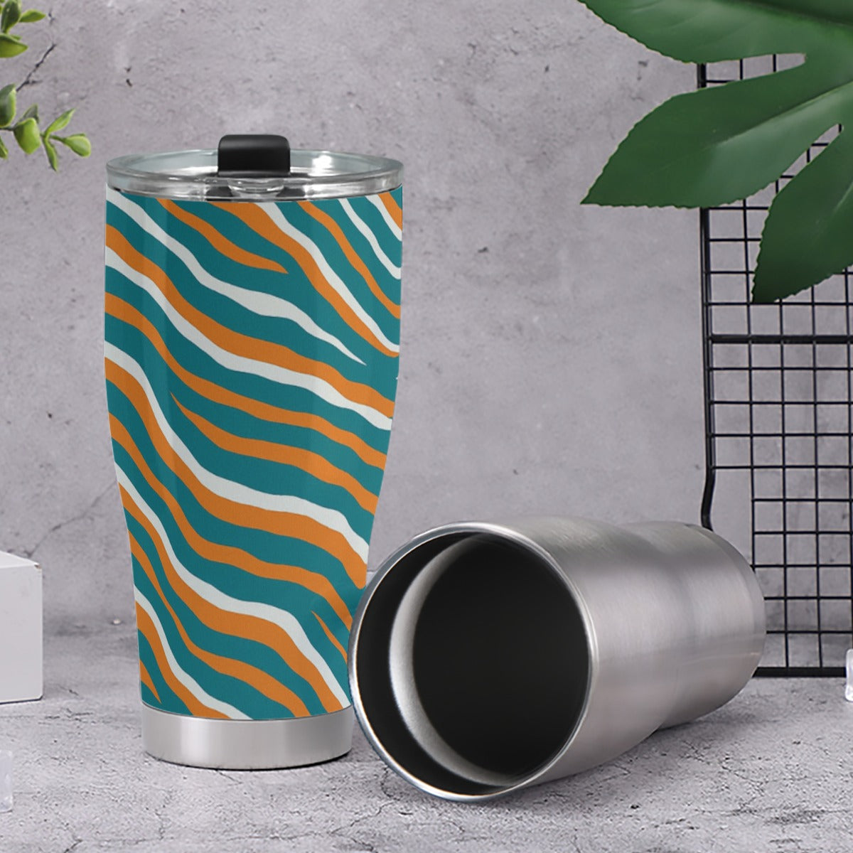 Miami Football Game Day 30OZ Cone Car Cup