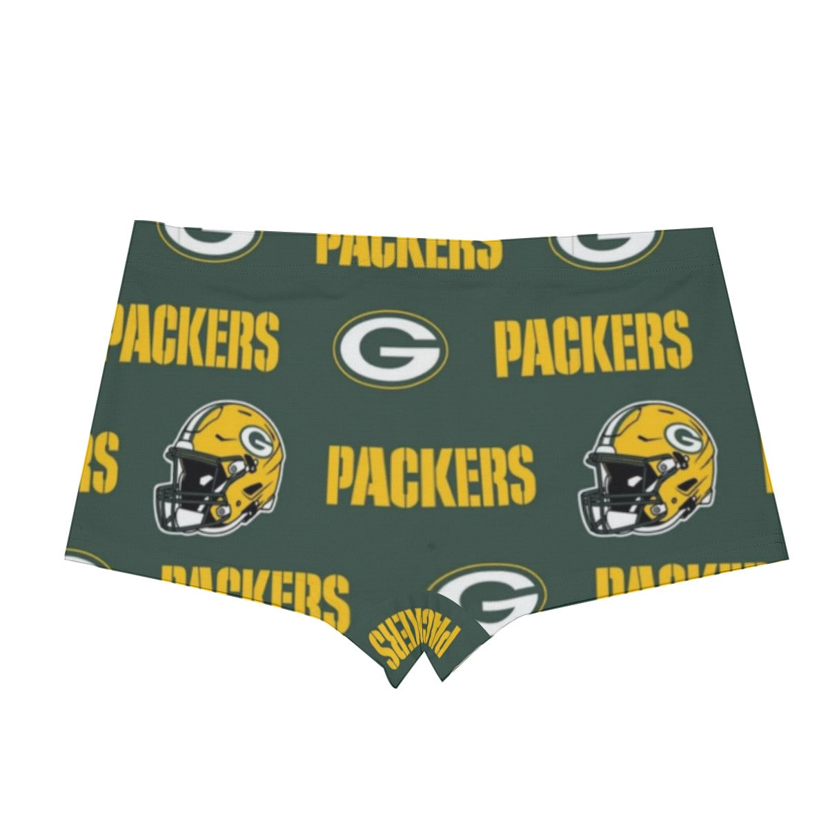 Green Bay Football Game Day All-Over Print Men's Short Boxer Briefs