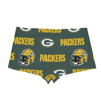 Green Bay Football Game Day All-Over Print Men's Short Boxer Briefs