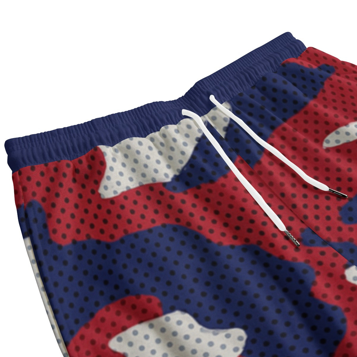 Urban Legend Arizona Red Navy White Camo Sweatpants With Waistband