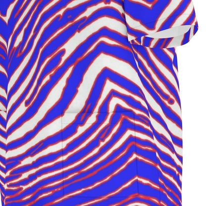 Buffalo Bills Zubaz Unisex Scrub Set With Six Pocket