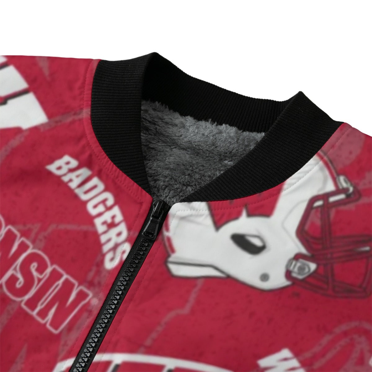 Urban Legend Wisconsin Madison – Badgers Fleece Bomber Jacket