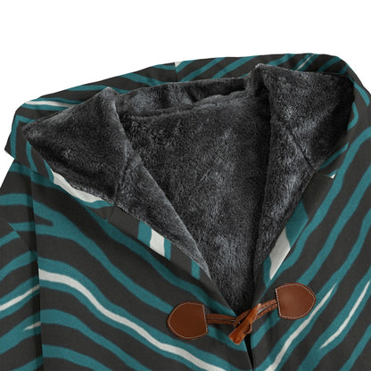 Philadelphia Football Game Day All-Over Print Men's Canvas Button Fleece Windbreaker