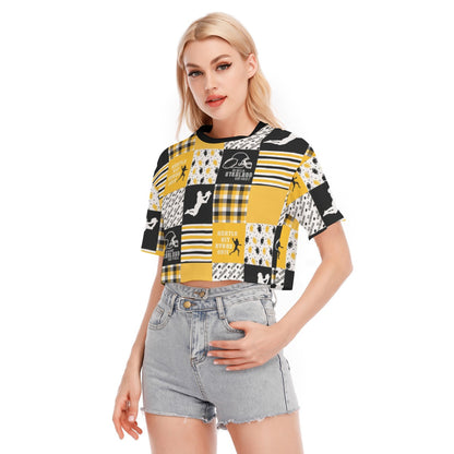 All-Over Print Women's Cropped T-shirt | 190GSM Cotton