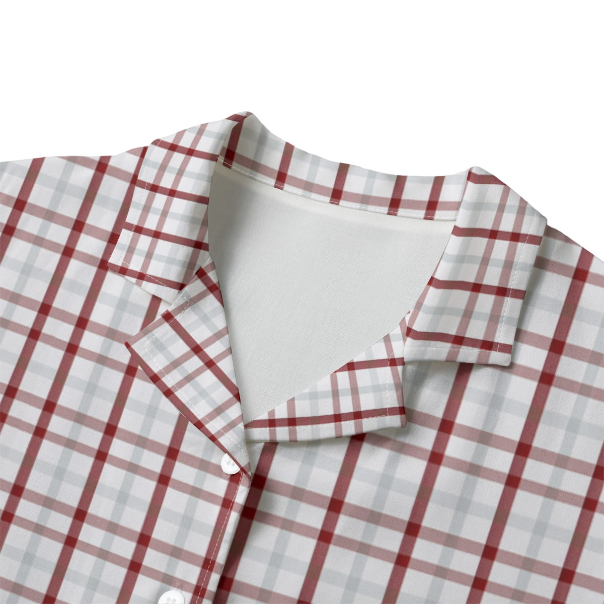 Indiana Tartan Plaid Bloomington  Hoosiers Women's Hawaii Shirt | Rayon