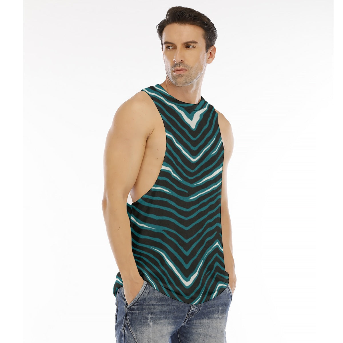 Philadelphia Football Game Day All-Over Print Men's O-neck Long Tank Top