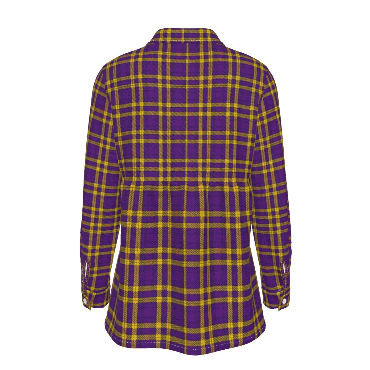 Louisiana Tartan Laid Tigers Lsu Women's Elastic-Back Shirt