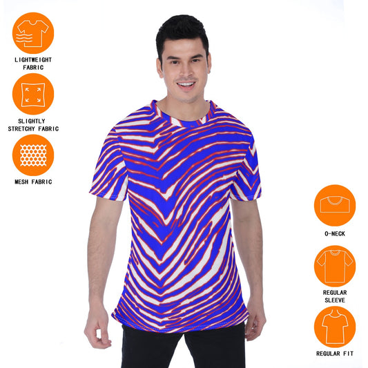 Buffalo Bills Zubaz Men's T-shirt | Birdseye