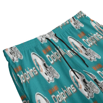 Miami Football Game Day All-Over Print Men's Sports Short | 115GSM Cotton poplin