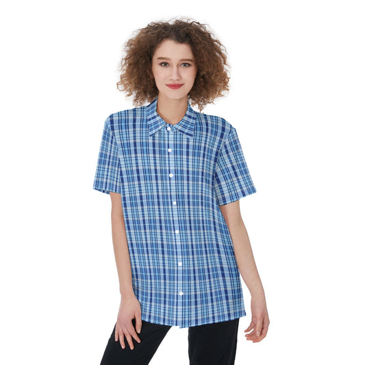 North Carolina Tartan Plaid Tar Heels Women's Shirt