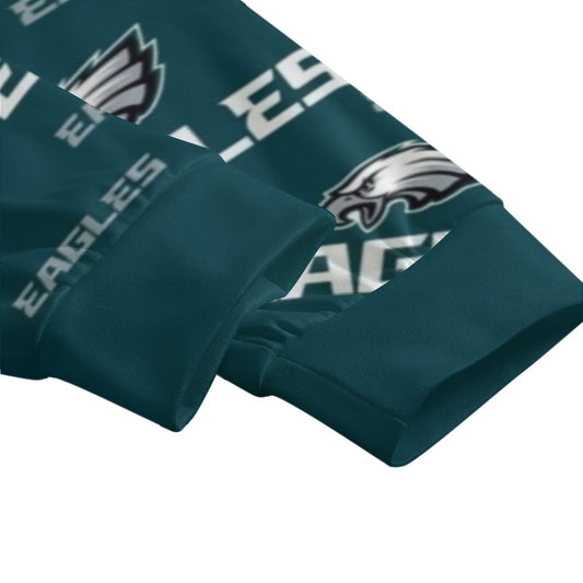 Philadelphia Football Game Day All-Over Print Men's Sweatpants With Waistband