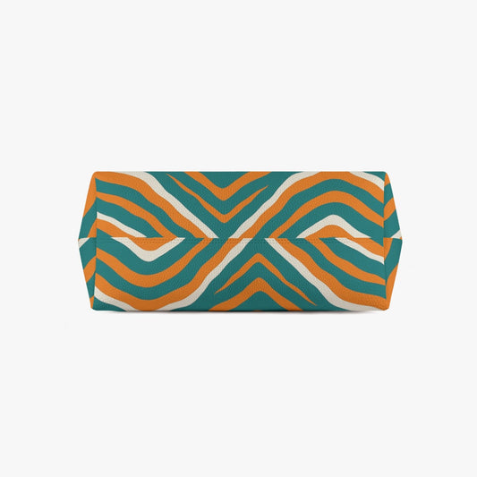 Miami Football Game Day Stylish PU Leather Tote Bag