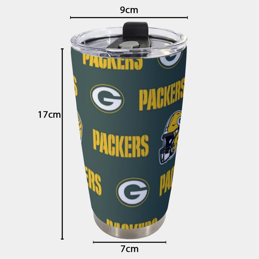 Green Bay Football Game Day Tumbler 20oz