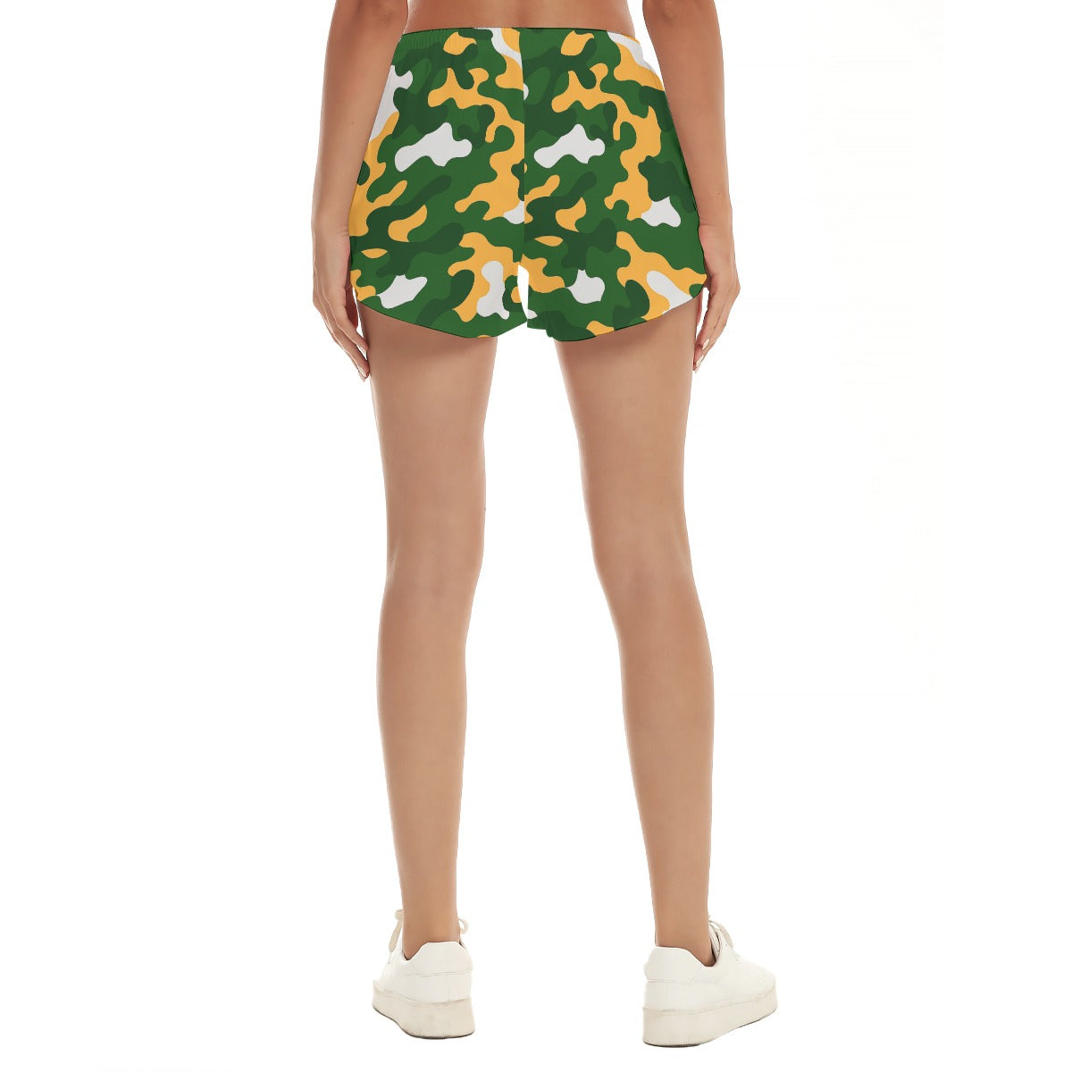 Green Bay Football Game Day All-Over Print Women's Beach Shorts