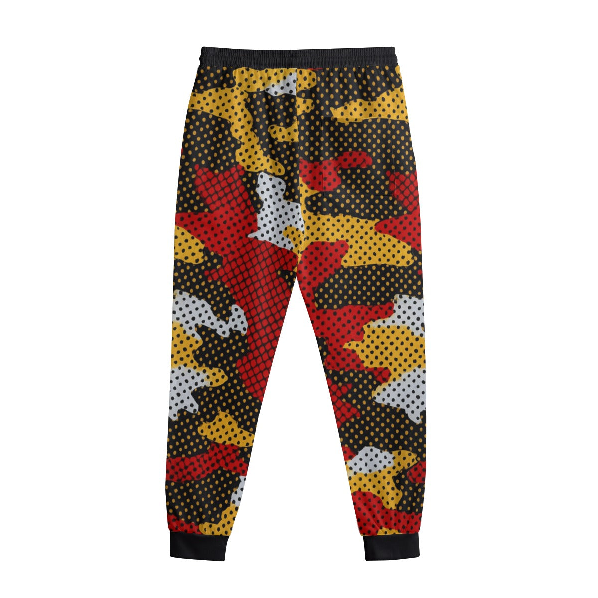 Urban Legend Maryland Red Black Gold White Camo Sweatpants With Waistband