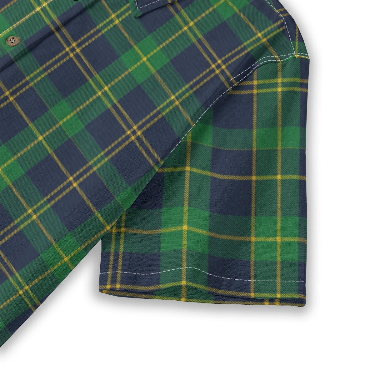 Notre Dame Tartan Plaid Fighting Irish Women's Shirt | 125GSM Cotton