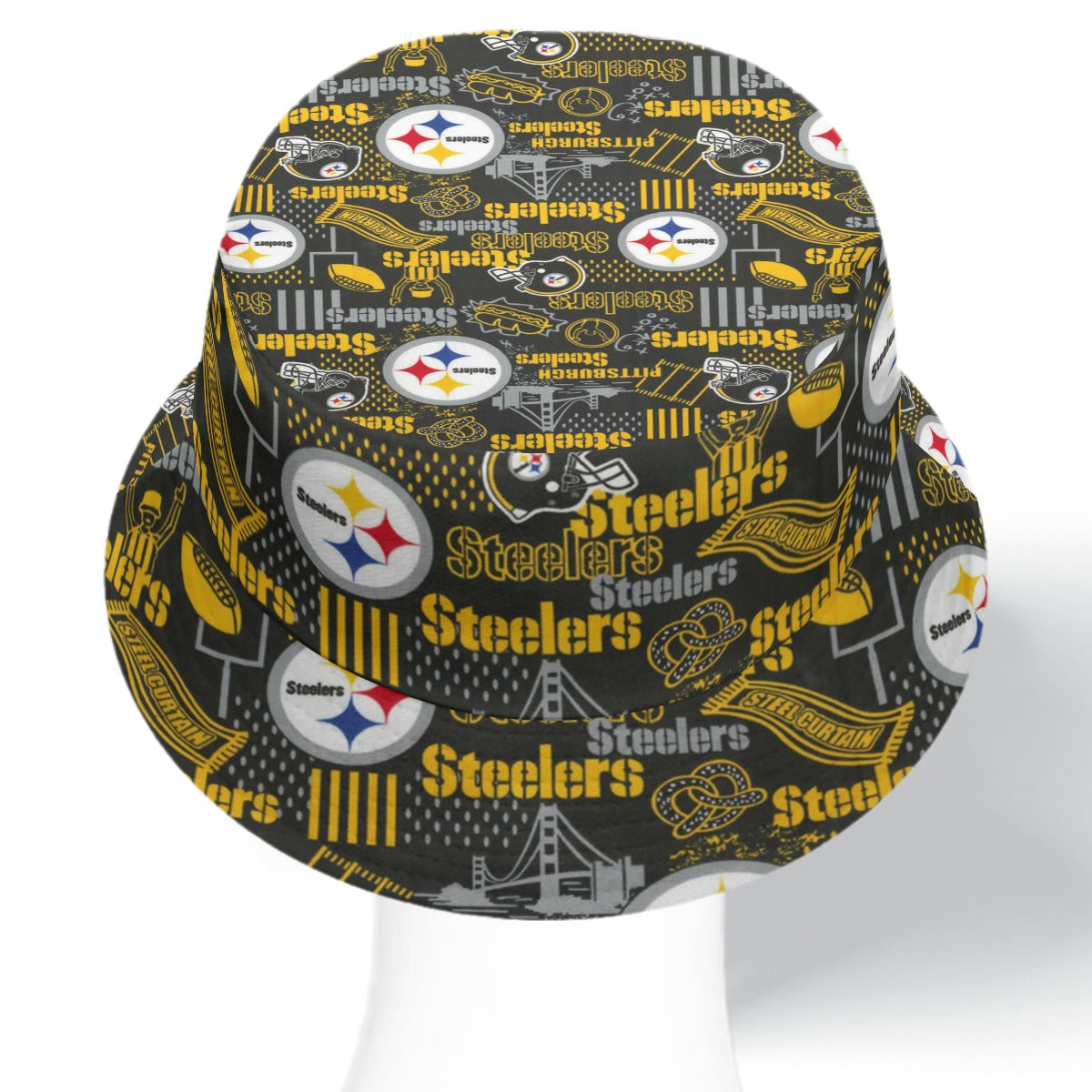 Urban Legend Pittsburgh Steelers Double-Side Printing Bucket Hat
