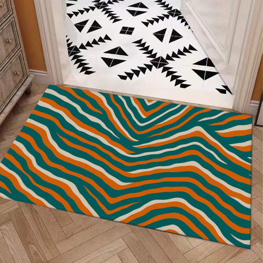Miami Football Game Day Door Mat