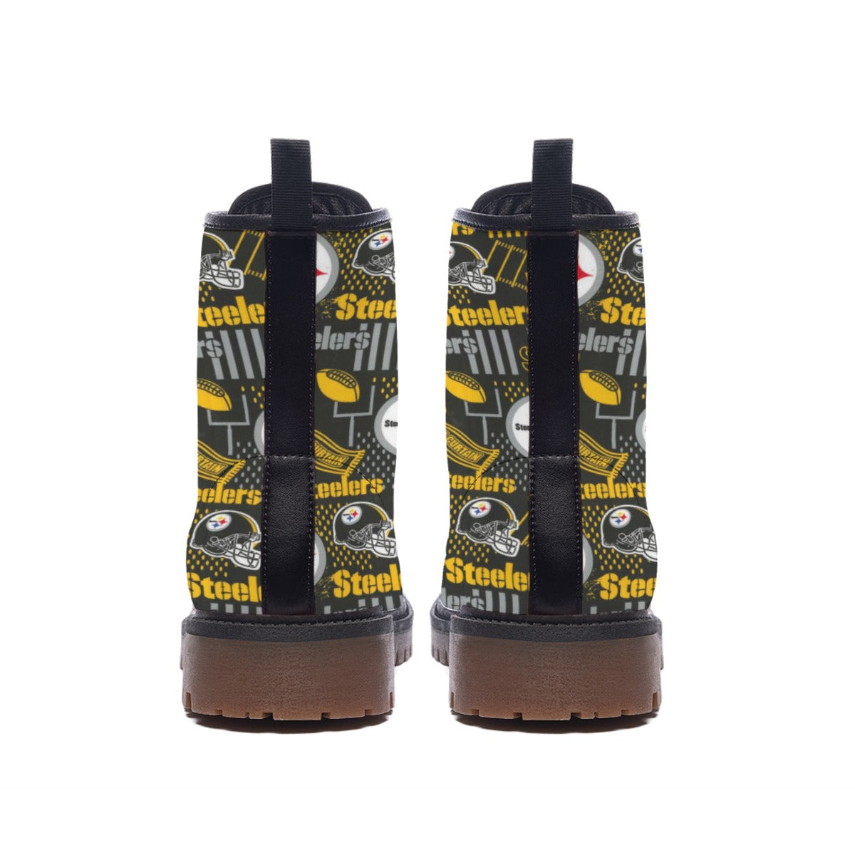 All-Over Print Men's Martin Short Boots