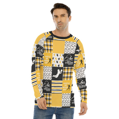 All-Over Print Men's Long Sleeve T-shirt With Raglan Sleeve