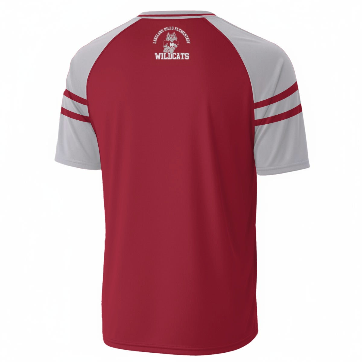 Wisconsin Madison Wlldcats V-Neck Short Sleeve T-Shirt