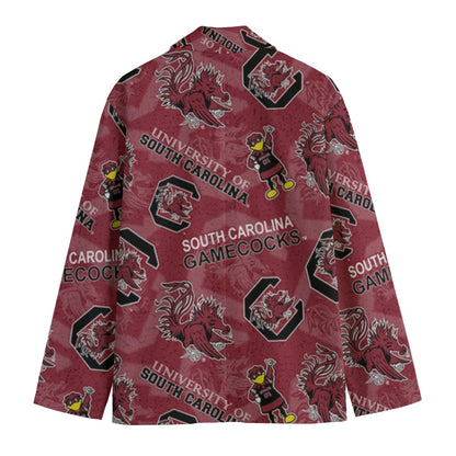South Carolina Gamecocks Game Day Flat Lapel Collar Blazer