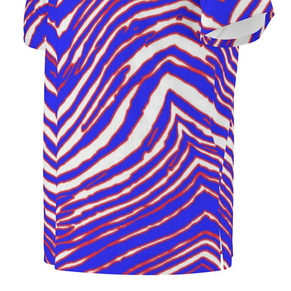 Buffalo Bills Zubaz  Men's African Dashiki Shirt