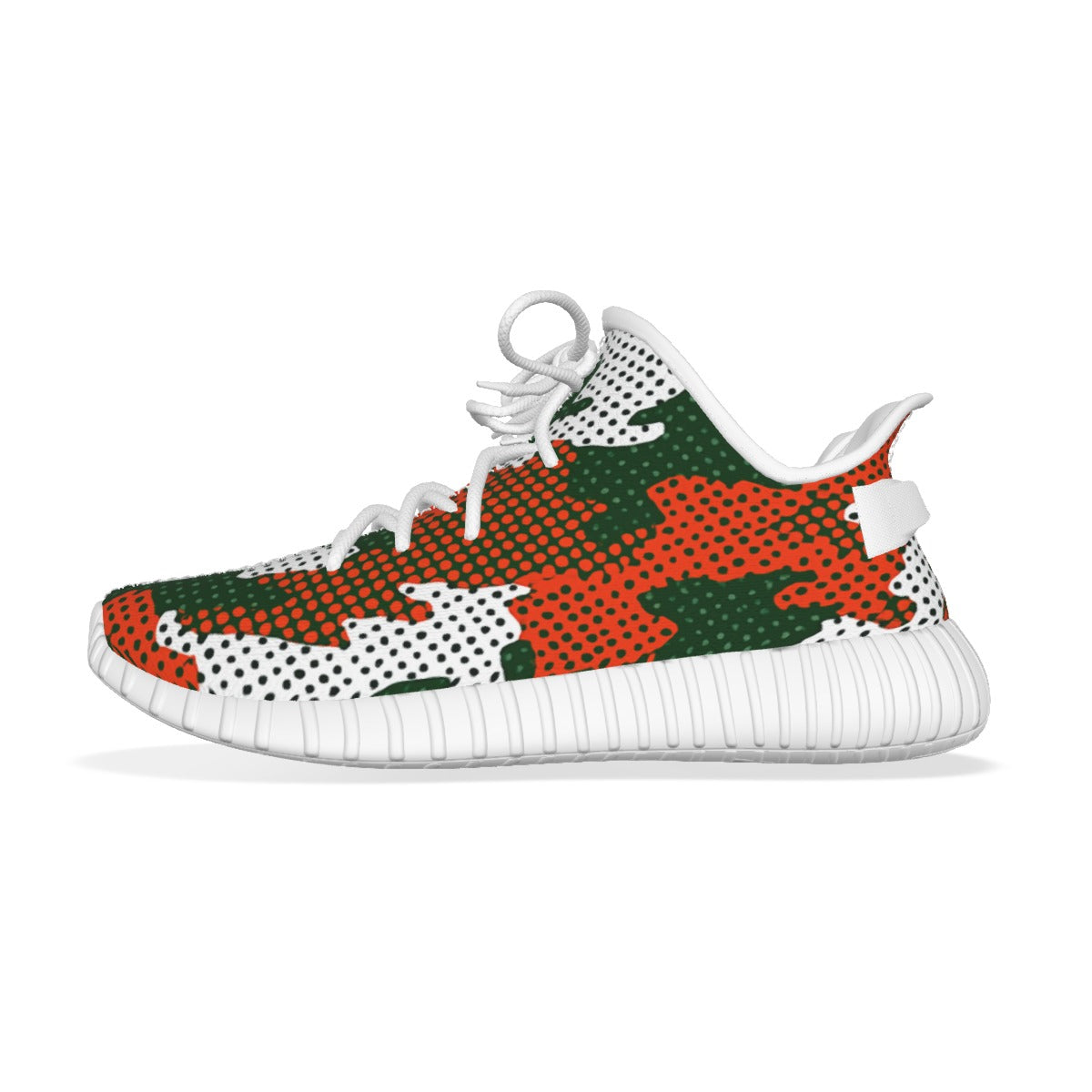 Urban Legend Miami Hurricanes Orange Green White Camo Coconut Sneakers Shoes