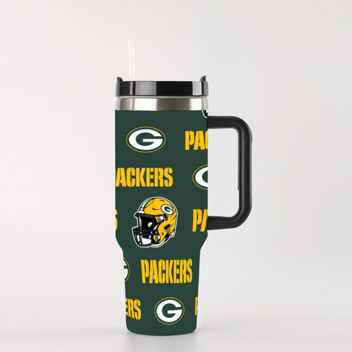 Green Bay Football Game Day 40 oz Tumbler With Handle