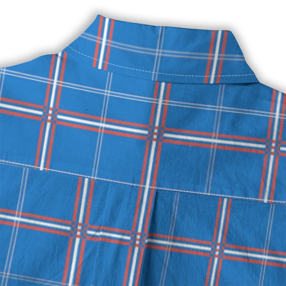 Kansas Tartan Plaid Jayhawks Women's Shirt | 125GSM Cotton