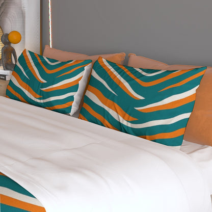 Miami Football Game Day Bedding Set | 125（gsm）