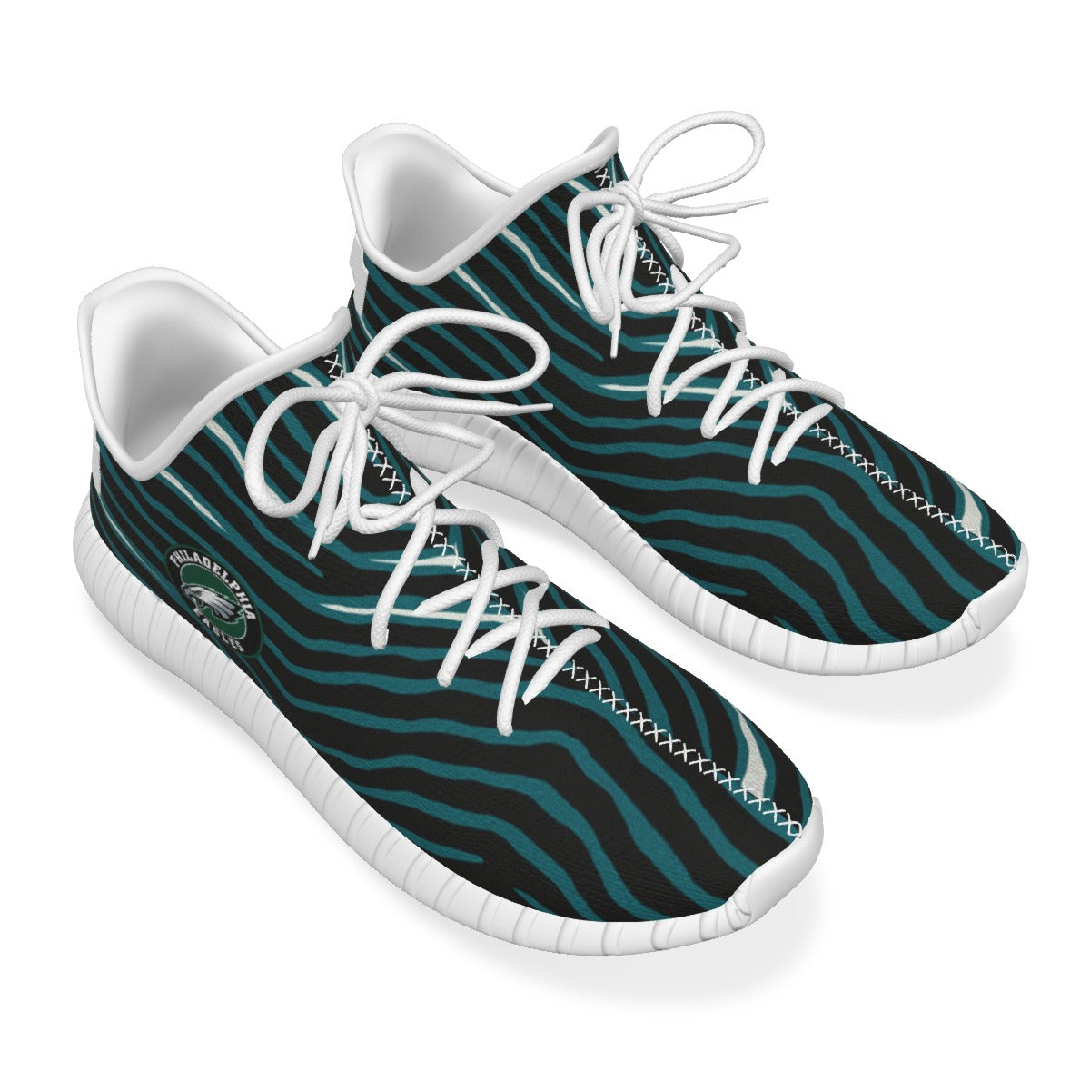 Philadelphia Football Game Day All-Over Print Men's Coconut Shoes