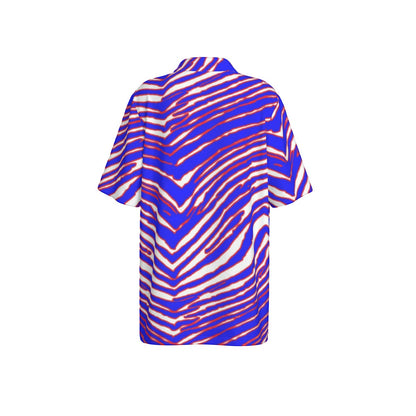 Buffalo Bills Zubaz Teenage Polo Collar Jersey