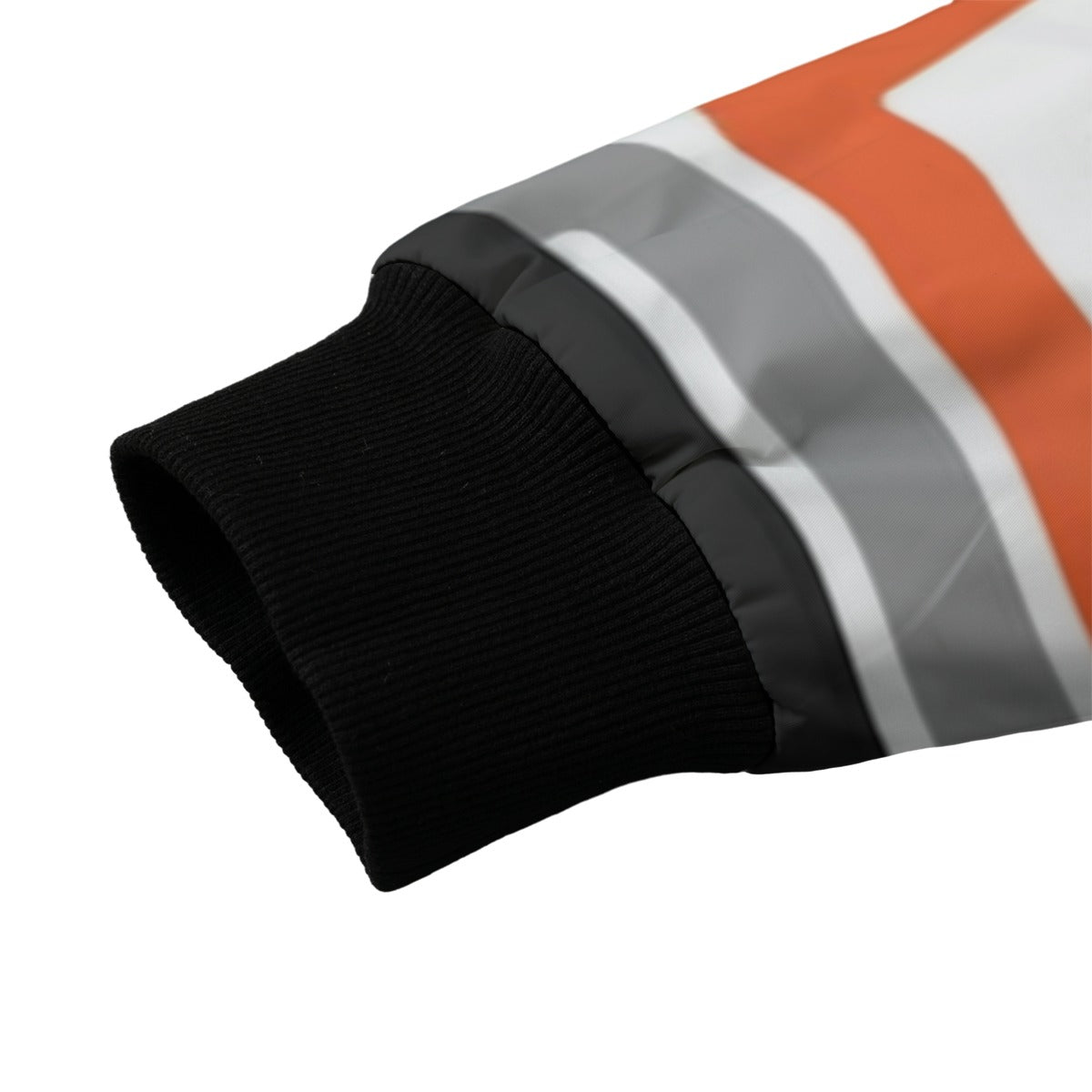 Urban Legend 90s Street Icons – Seamless Colored Lines Fleece Bomber Jacket