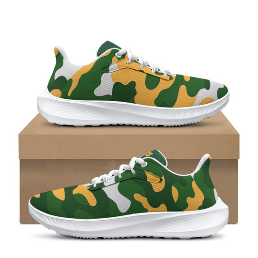 Green Bay Football Game Day Men's Road Running Shoes