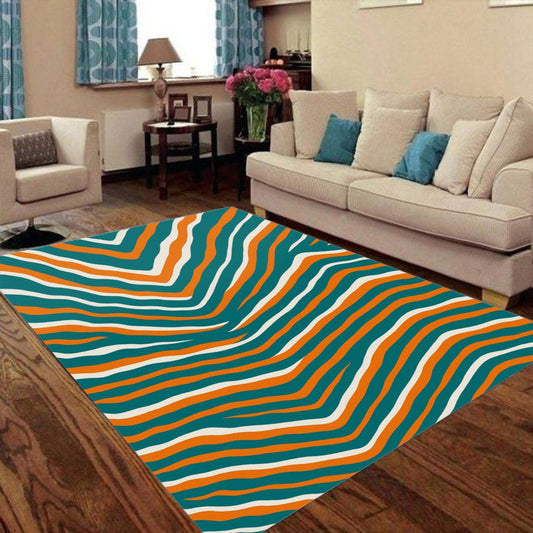 Miami Football Game Day Foldable Rectangular Floor Mat