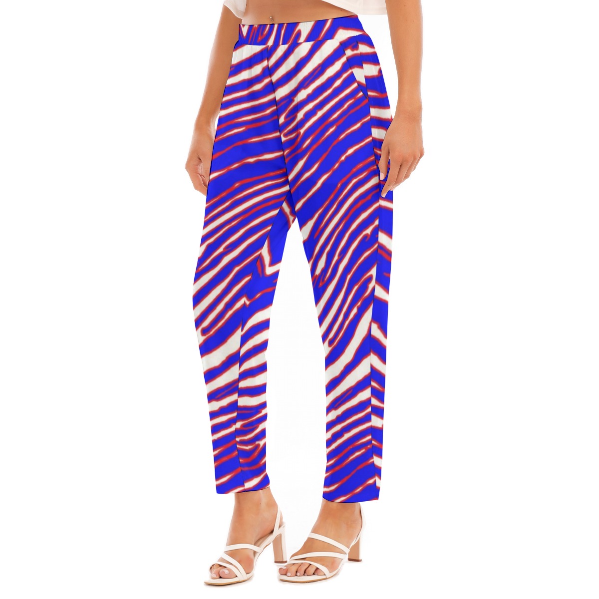 Buffalo Bills Zubaz Women's Loose Straight-leg Pants