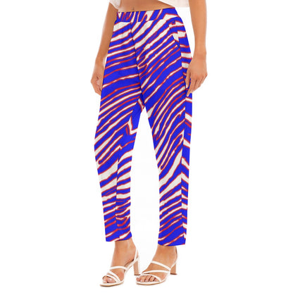 Buffalo Bills Zubaz Women's Loose Straight-leg Pants