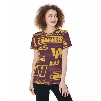 Washington Commanders Round Neck T-Shirt
