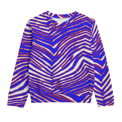 Buffalo Bills Zubaz Kid's Round Neck Sweatshirt | 310GSM Cotton