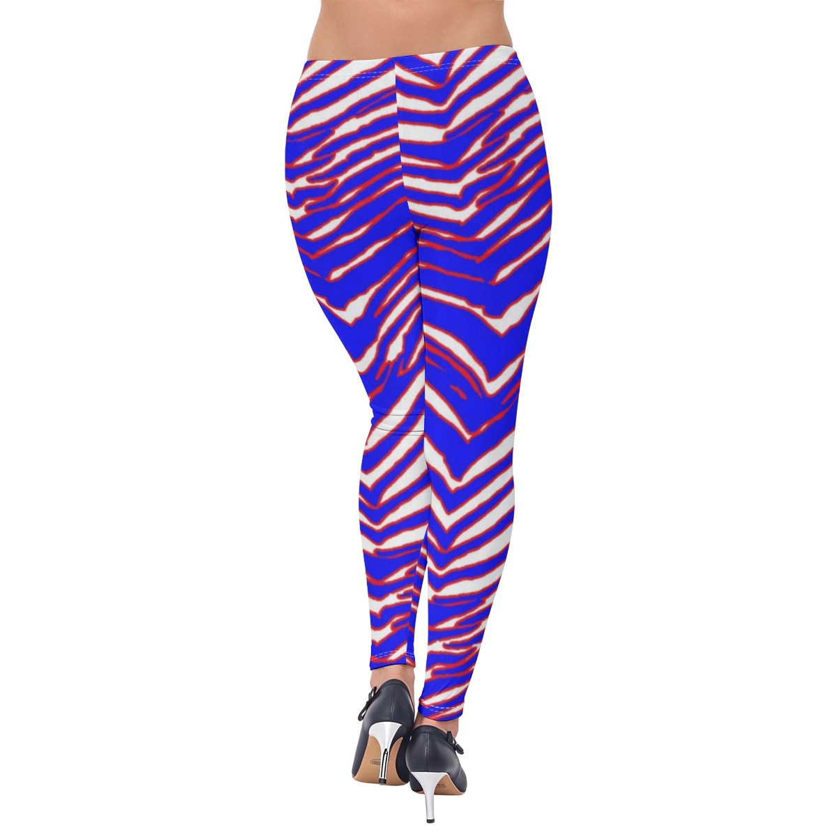 Buffalo Bills Zubaz Women's High-Stretch Cotton Leggings