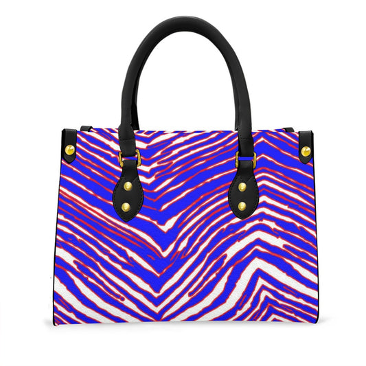 Buffalo Bills Zubaz Women's Tote Bag With Black Handle