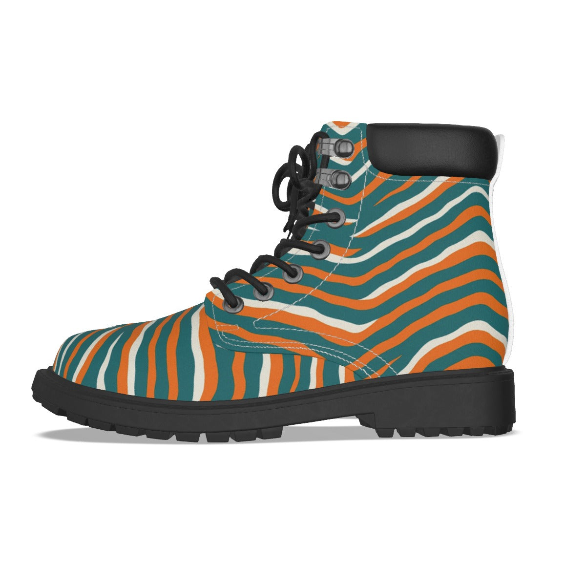Miami Football Game Day All-Over Print Men's Short Boots