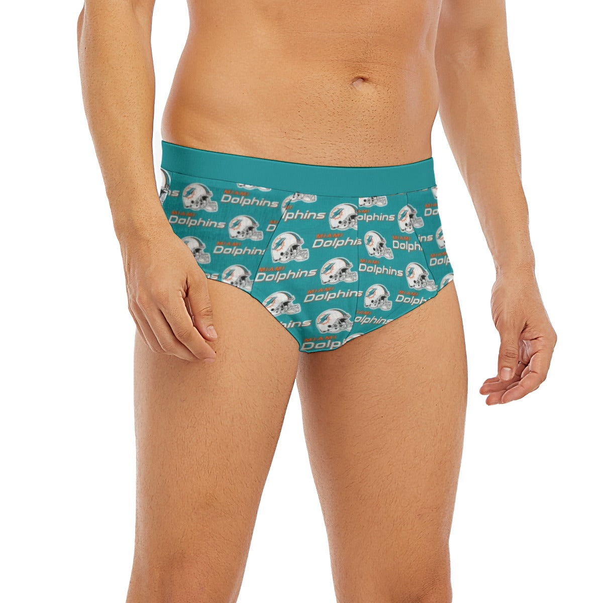 Miami Football Game Day All-Over Print Men's Triangle Low-rise Underwear